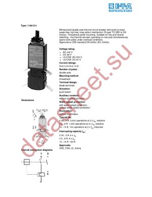 1140-G151-P7M1-15A datasheet  